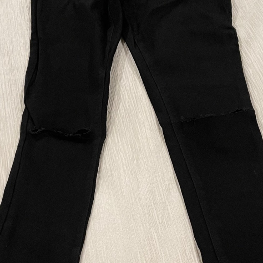 Black Ripped Jeans - Picture 4 of 4